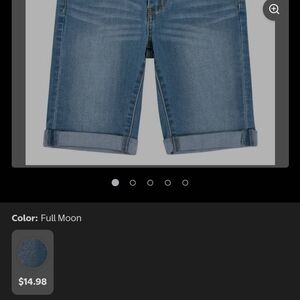 Denim Blue Jean Shorts